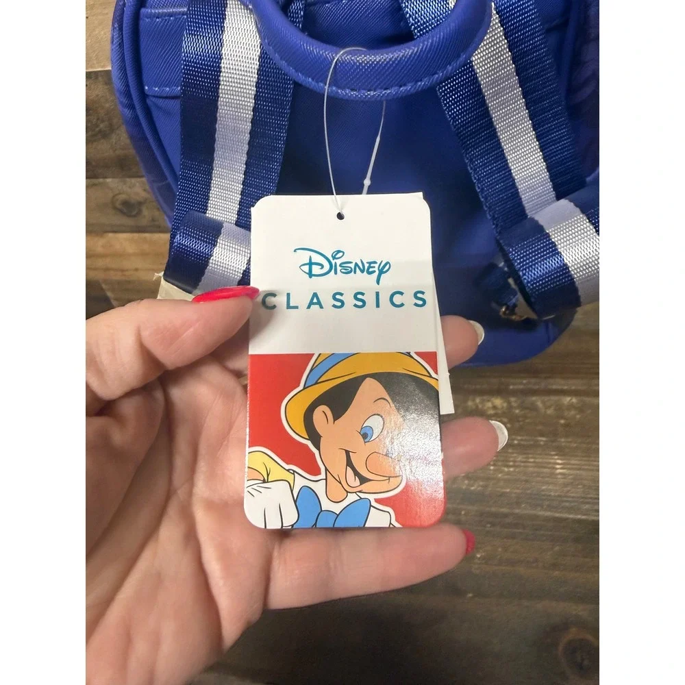 Disney Pinocchio Mini Backpack Blue‎ KBNL Classics A21832 NWT